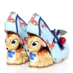 Irregular Choice Cherry Deer Shoes